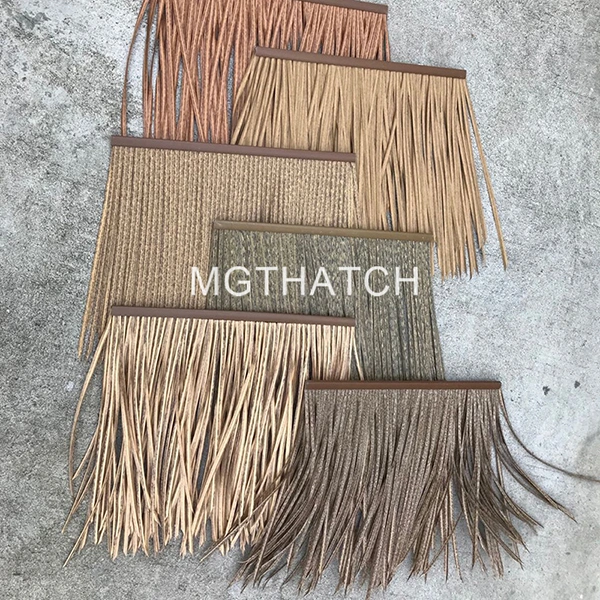 Beach Synthetic Thatch Roof UV-Protection Viro Synthetic Thatch