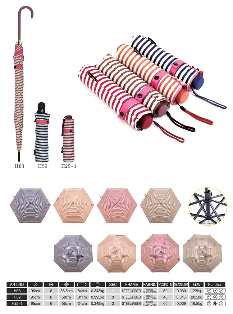 Mini Auto Open Folding Umbrella Travel Sun Umbrella UV Protection Promotion Gift