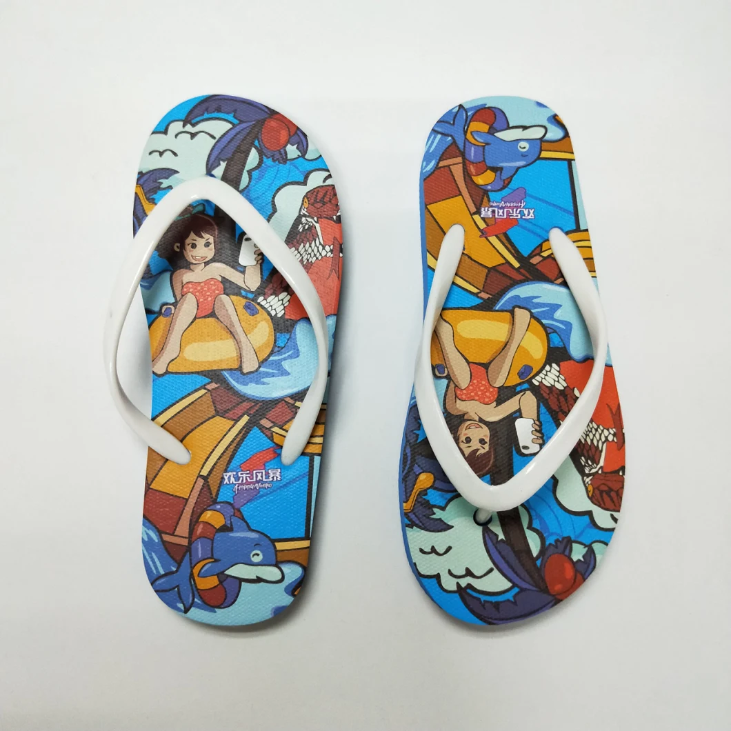 Good Material Quality Fashion Design New Plain EVA Flip Flops Beach Summer Sandals