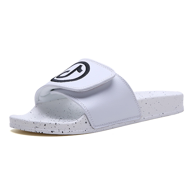 2021 Beach Custom Summer Luxury Slide Sandals Tiktok Fashion Beach Custom Printed Slipper for Men