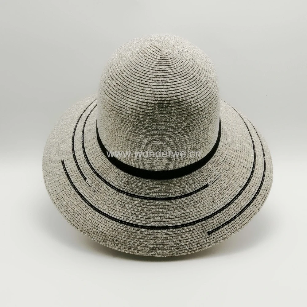 Best Sale Folding Style First Class Quality Paper Straw Sun Beach Fisherman Hat for Women