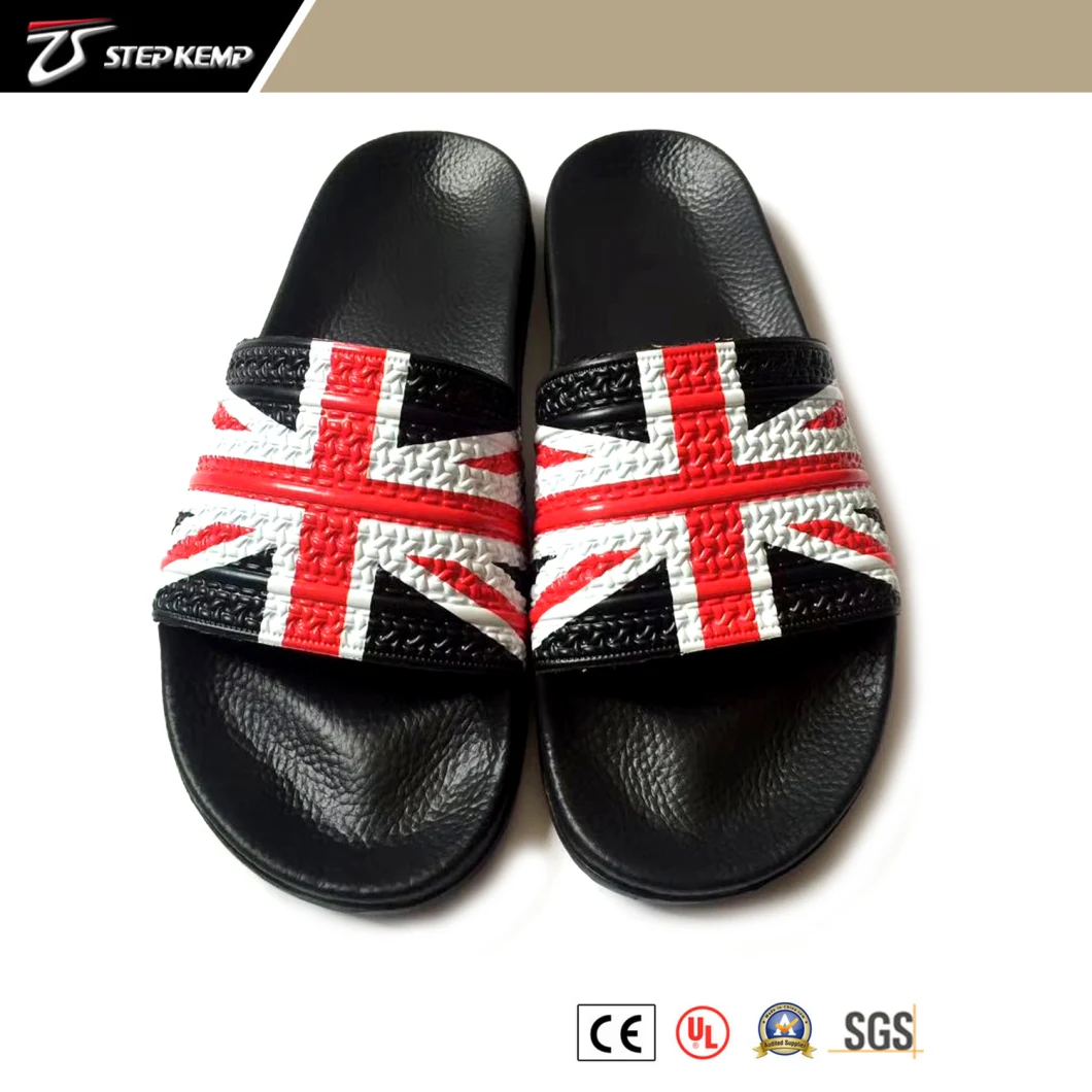 National Flags Upper Printing Custom Men EVA Slide Sandals Beach Slippers Exs-5326