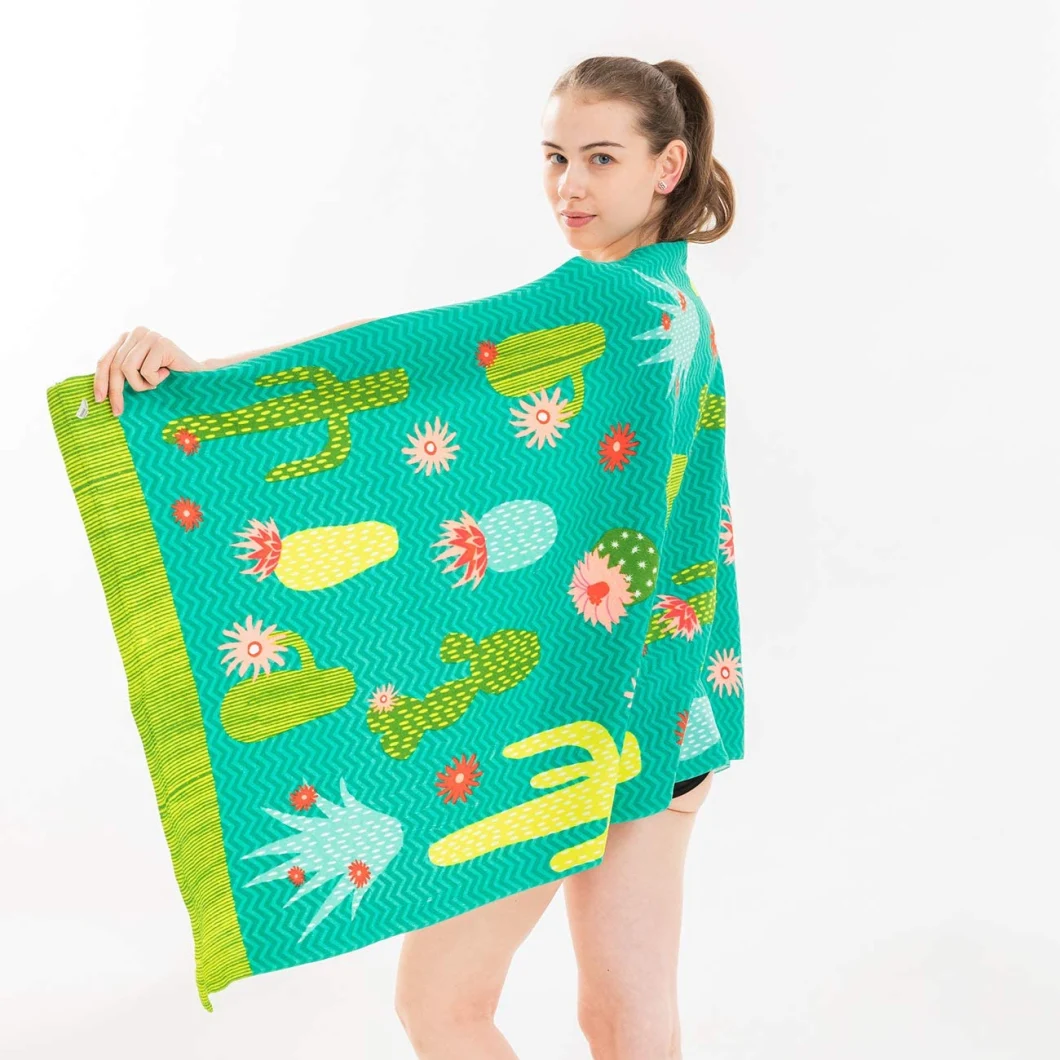 Microfiber Beach Towels - Oversized Beach Blanket Towel Portable Ultra Soft Super Water Absorbent Multi-Purpose Beach Throw Towel for Adults Girls Women Kids
