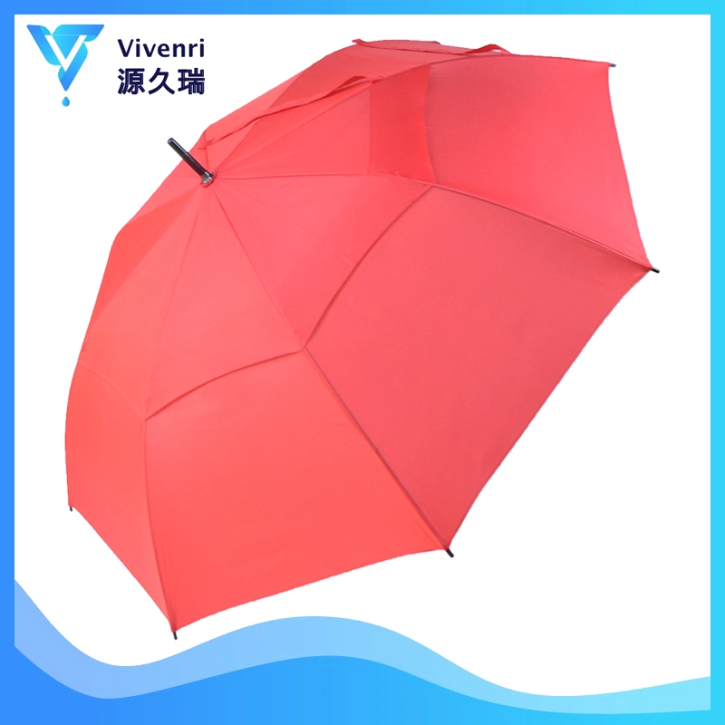 Top Quality Custom Branded Umbrella, Straight Promotion Vented Golf Umbrella, Advertising Rain Umbrella