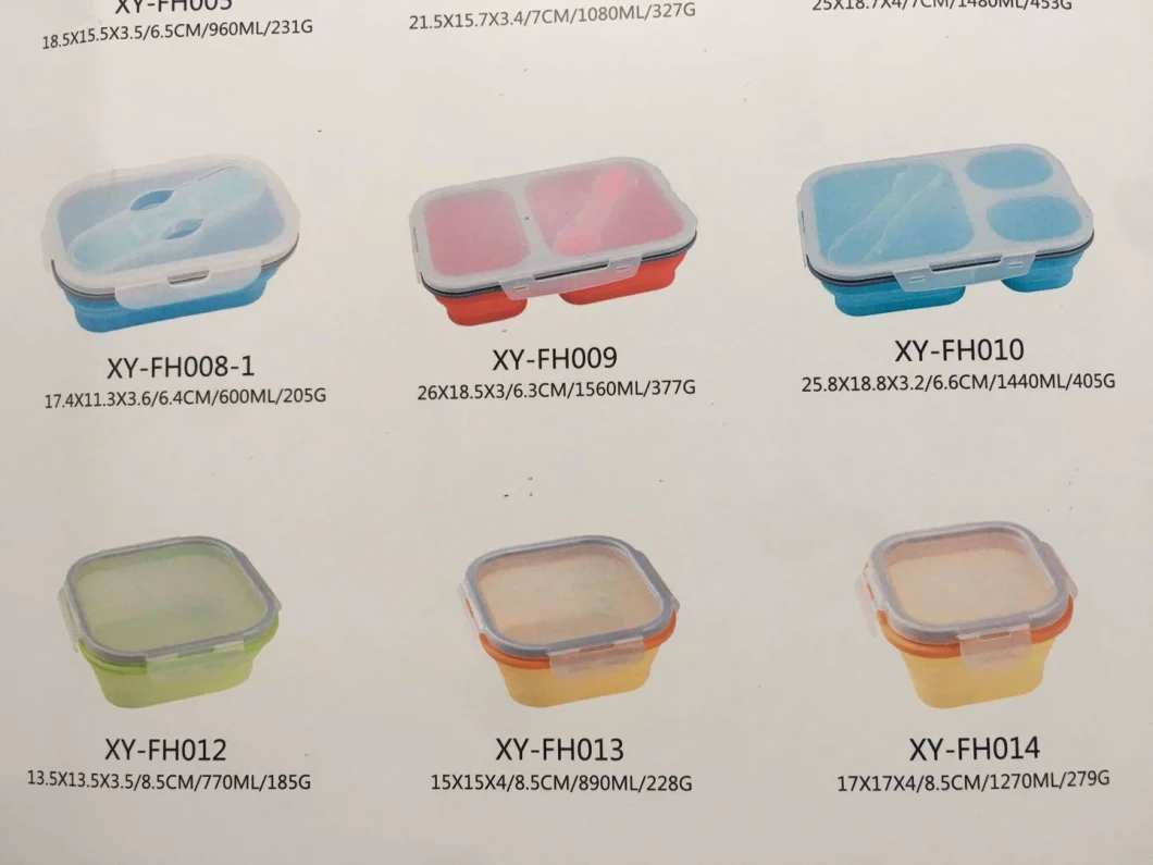 OEM/ODM Eco Friendly Leakproof Disposable Eco Friendly Leakproof Microwavable Restaurant Carryout Lunch Boxes
