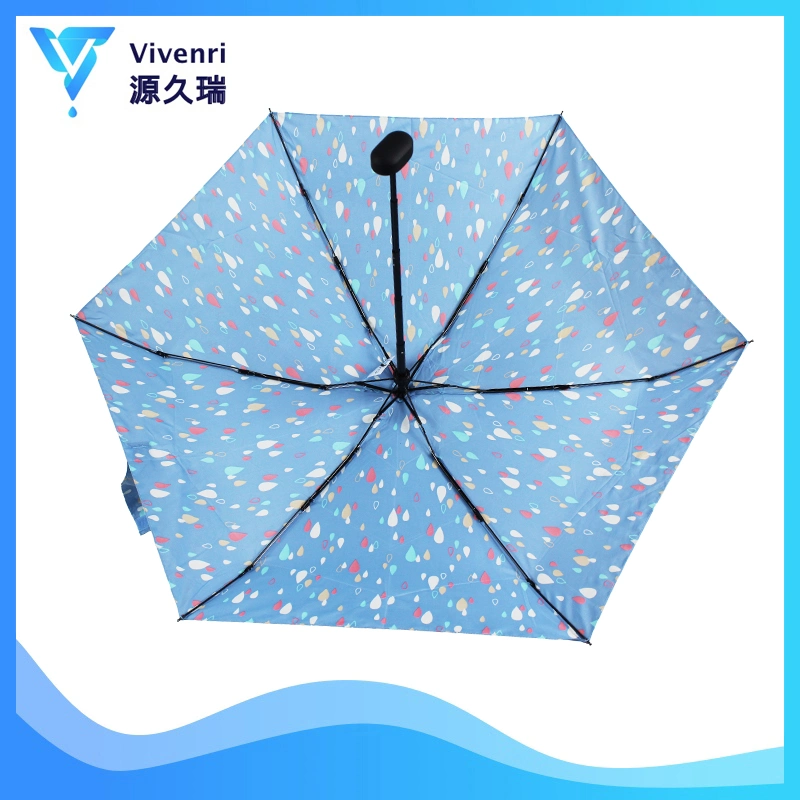 Small Mini Folding Umbrella, Travel Umbrella, Pocket Umbrella, Gift Promotion Umbrella for Lady