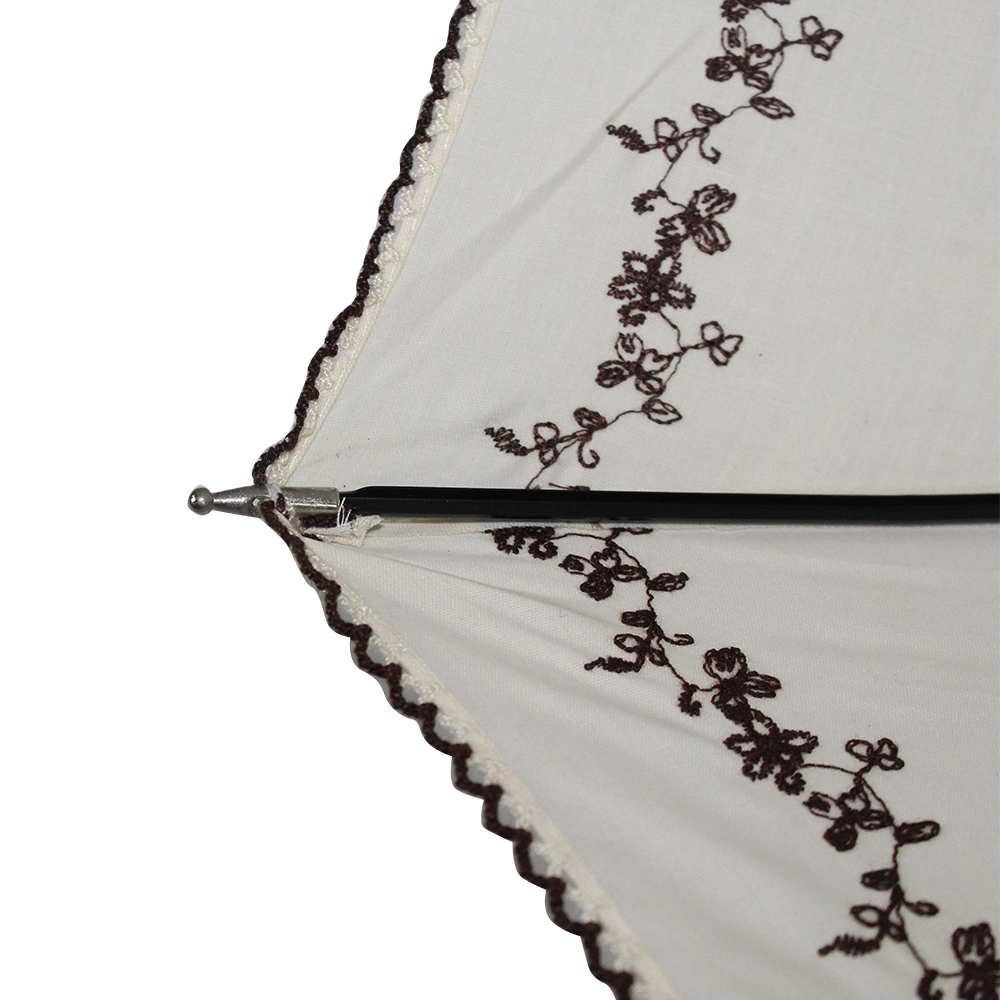 19inch Customized Gradient Anti UV Lightweight Tc Fabric Parasol Ladies Umbrella