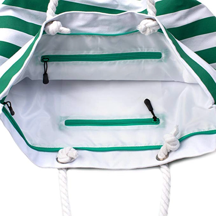 Quanzhou Stylish Durable Wholesale Tote Bag Waterproof Travel Canvas Beach Bag