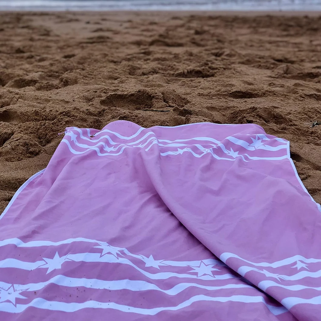 Microfibre Beach Towels for Beach, Pool, Gym, Travel, Yoga, Camping & Hiking, and Gift