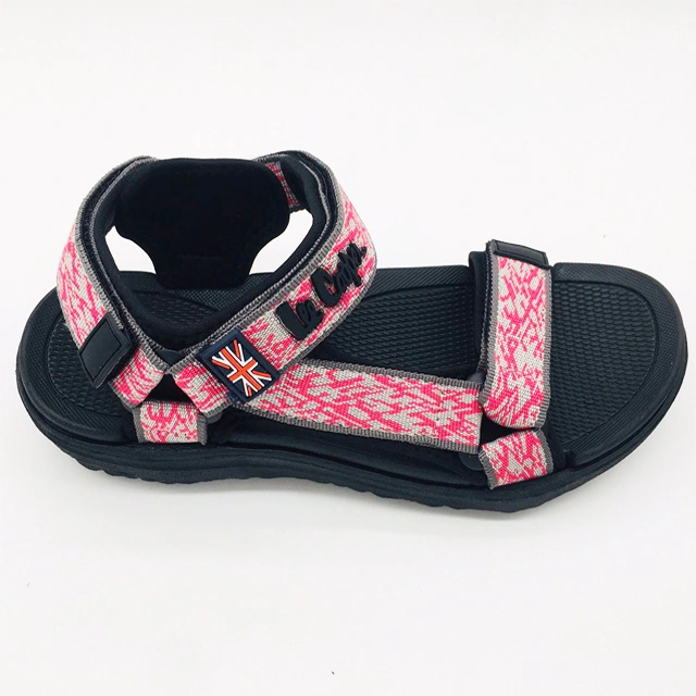 Breathable Striped Ribbon Girls Women's Sandals Summer Casual Shoes Beach Sandals for Womens