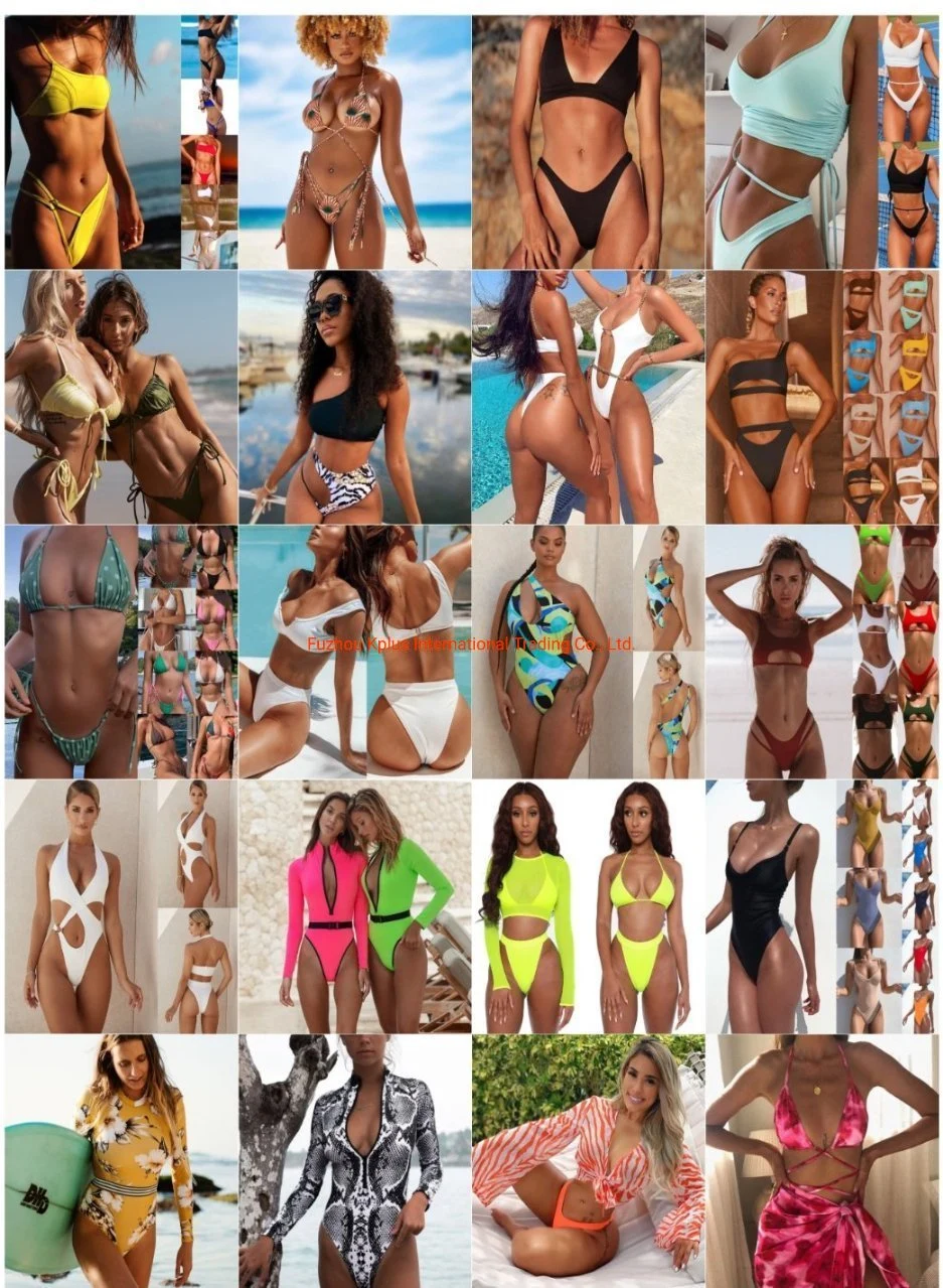 South Beach Mix and Match Brazilian Bikini Bikini Top and Bottom