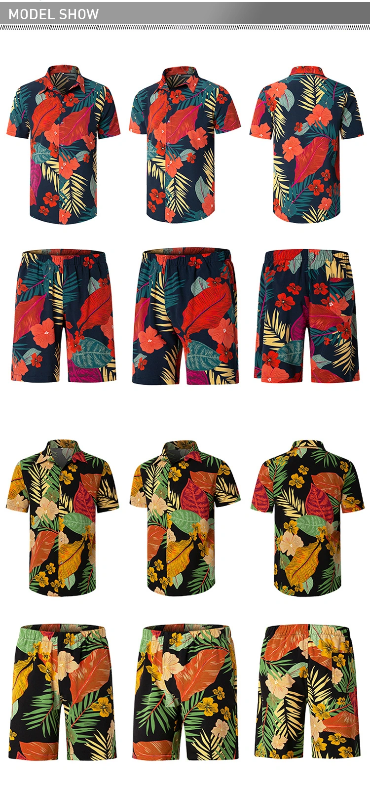 Cody Lundin Wholesale Customized Summer Beach Short Beach Wear Tracksuit