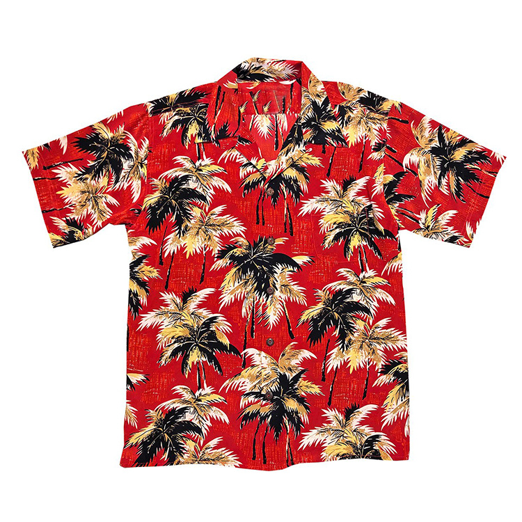 Cheap Price Sublimation Custom Design Hawaiian Beach Polo Shirts