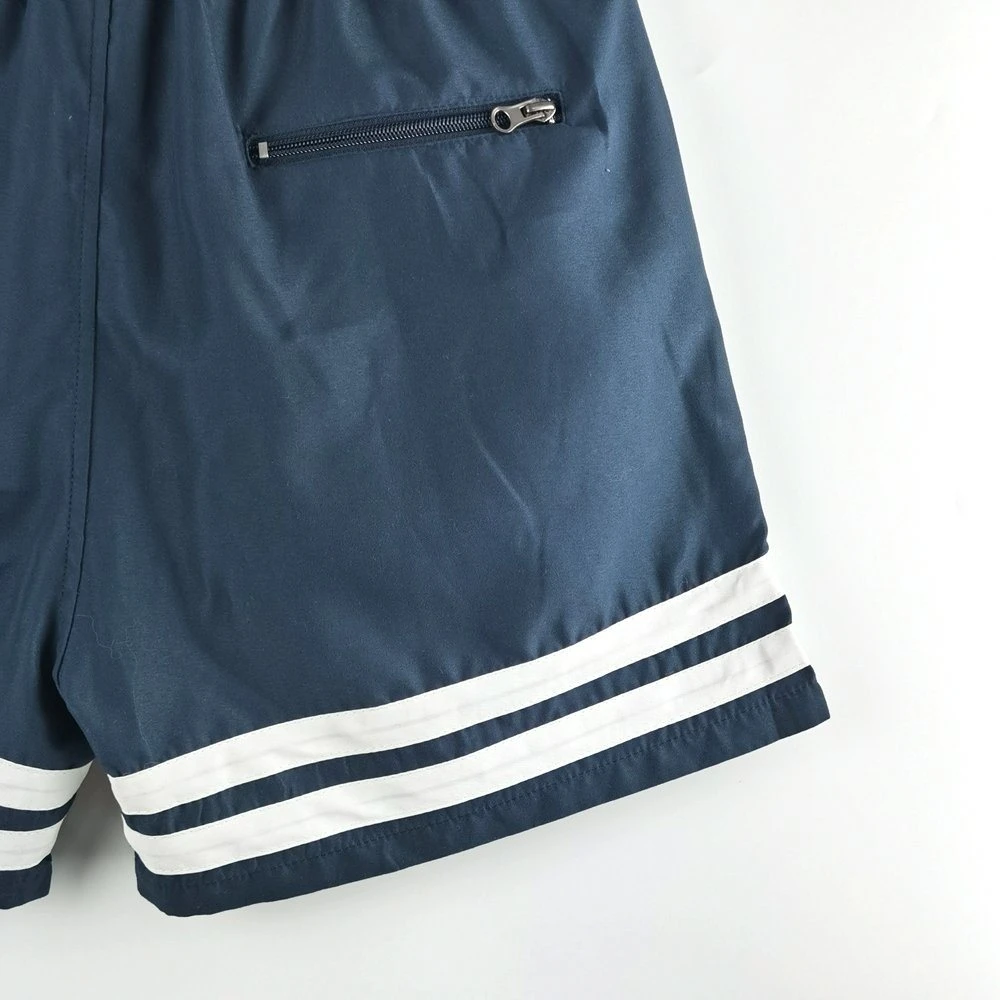 Men Casual Solid Striped Shorts High Quality Leisure Breathable Summer Beach Shorts