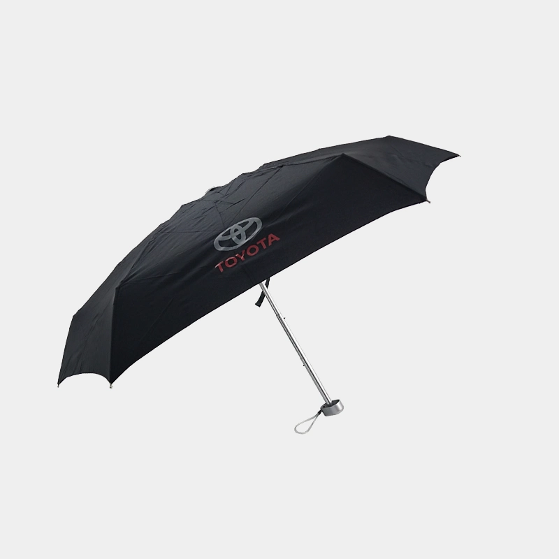 Super Mini Custom Printed Promotional Compact Umbrella 5 Fold Umbrella