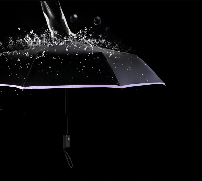 BSCI Sedex 4p 5 Folding Anti UV Umbrella Prevent Sunshine From Burning Umbrella