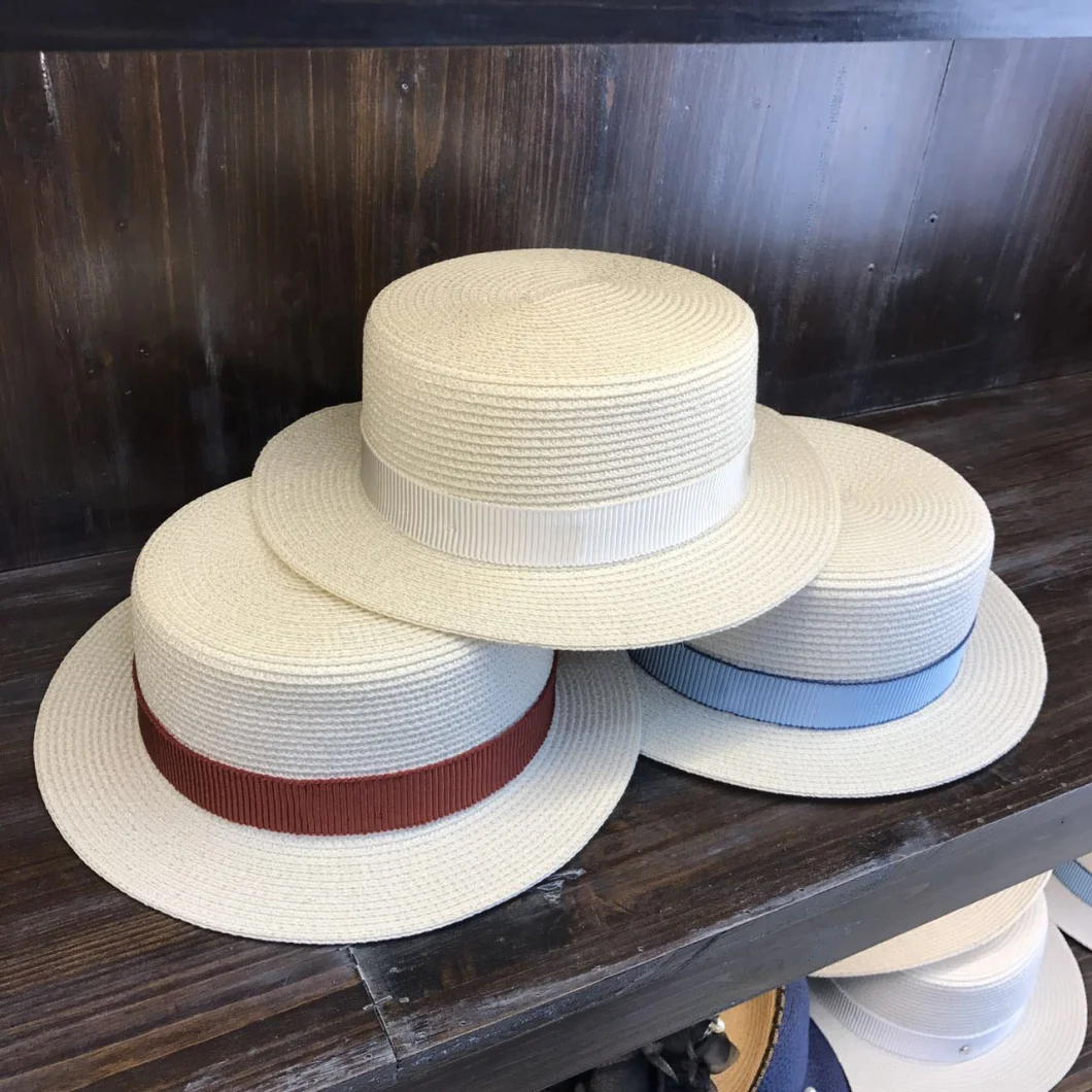 Summer Flat Top Caps, Flap Top Hats, Lady Little Hats, Beach Straw Hats, Beach Lady Straw Hats, Britain Sun Shade Straw Hats, Lady Flat Top Hats