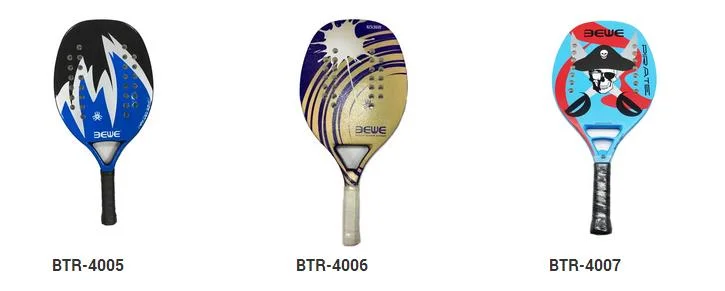 Factory Manufacture New Btr-4006 Customized Printing Best Racket Beach Tennis