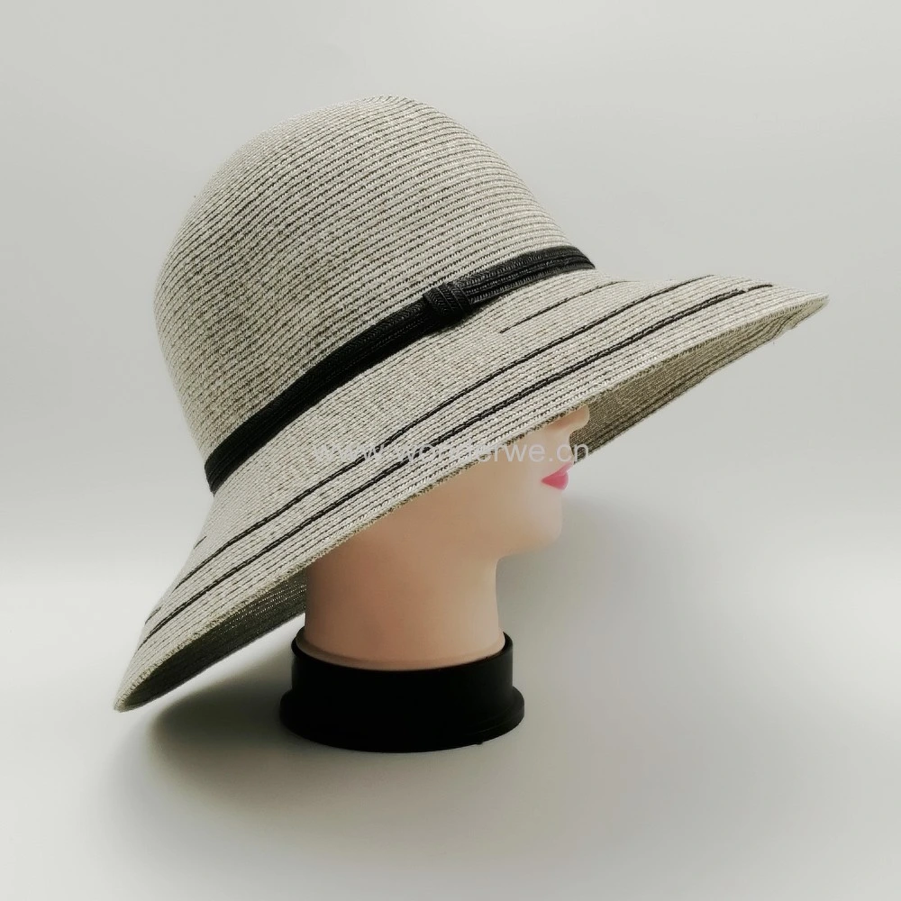 Best Sale Folding Style First Class Quality Paper Straw Sun Beach Fisherman Hat for Women