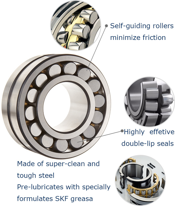 Auto Parts Bearing Spherical Roller Bearing for Mechanical Fans and Blowers 213 series