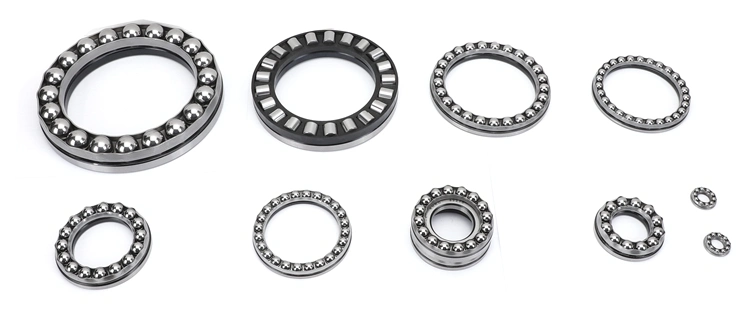 Industrial Fans Bearing 51117 Thrust Ball Bearing with Steel Cage