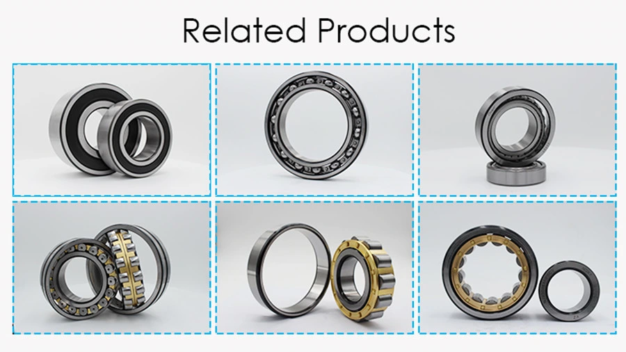 51208 Steel Cage Brass Cage Thrust Ball Bearing for Machine