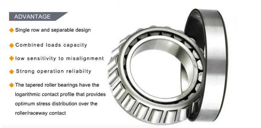 Stainless Steel Tapered Roller Bearing for Large Agricultural Machinery 30208 Rj2/Q Tapered Roller Bearing