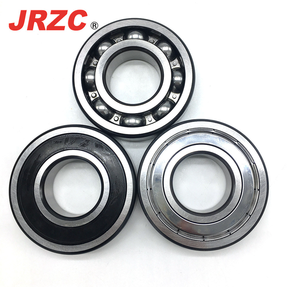 Deep Groove Ball Bearing 6201, ABEC-1, Z1V1, C0, Single Row, Two Contact Rubber Seals, SRL Grease Low Noise Ball Bearing