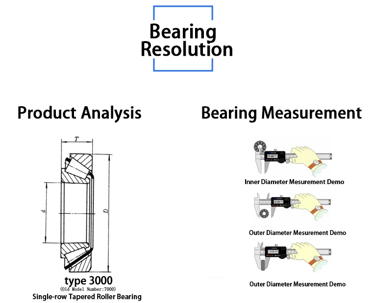 Large Stock Bearing Manufacture Distributor Automobile Gearbox Machinery Rolling Bearing 30224 30226 30228 Taper Roller Bearing