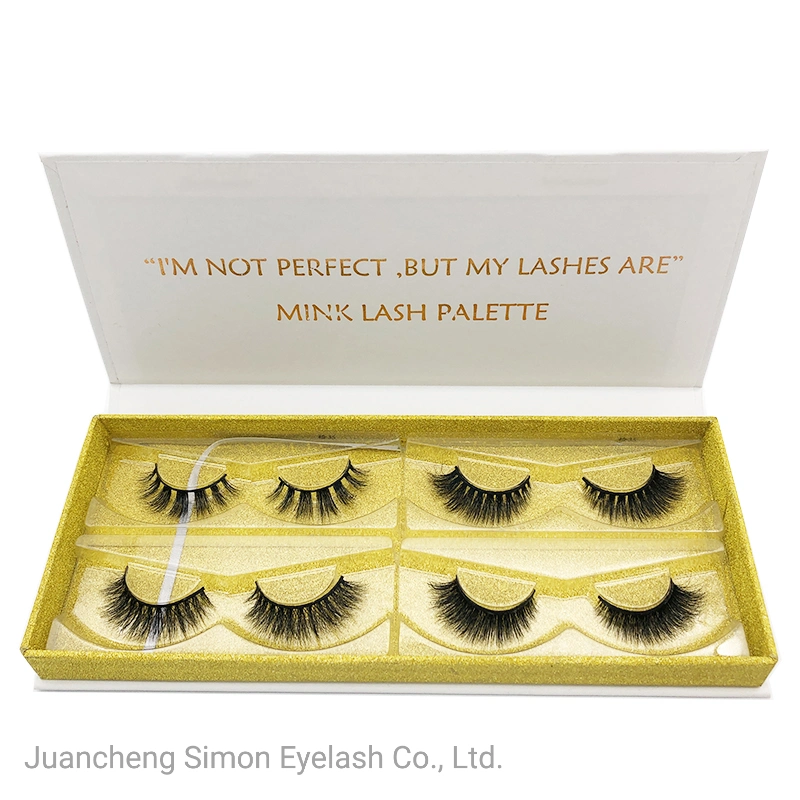 Wholesale 3D Mink Eyelashes Lollipop Eyelash Packaging Box Eyelashes Vendor