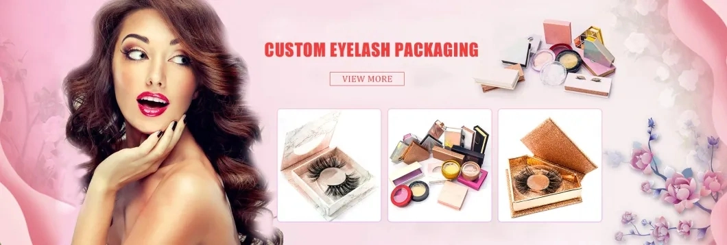 2020 Private Label Mink Eyelashes Extensions Professional Silk Lashes Tray Individual Russian Volume Eyelash Extension