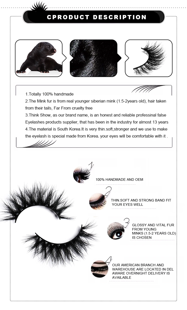 Wholesale Create Your Own Brand Custom Package Eyelash Book Private Label Cruelty Free 3D Mink Eyelash