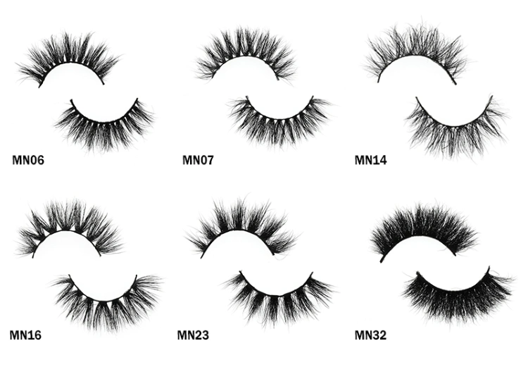 High Quality 100% Wholesale Mink Eyelashes False Mink Fake Eyelash