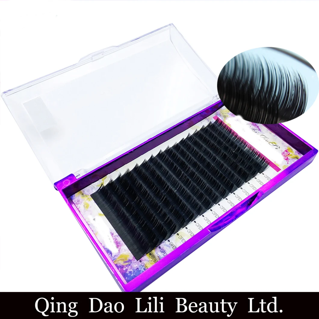 False Eyelashes Volume Eyelash Extension Silk J B C D D+ L Curl Custom Individual Eyelashes