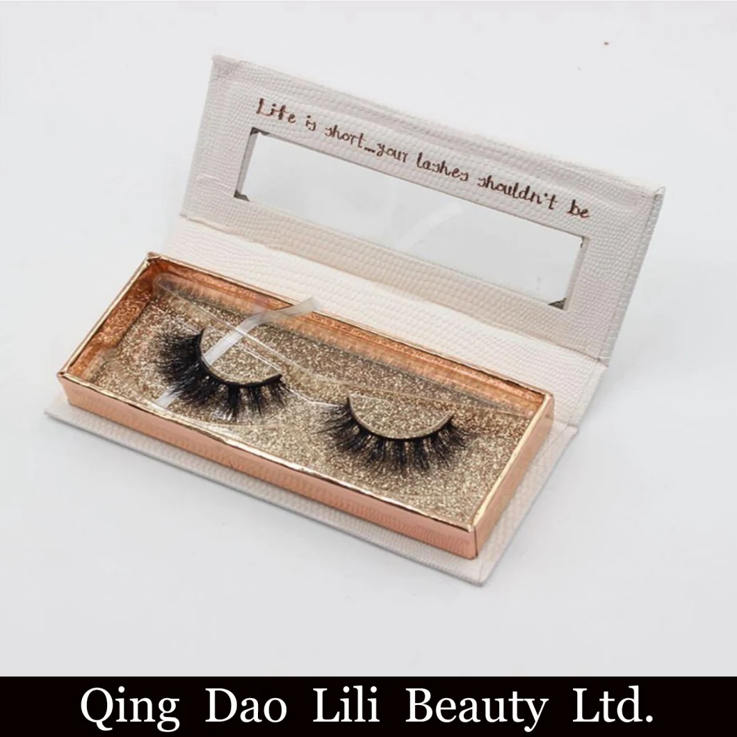 3D False Eyelashes 3 Pairs Long Cashmere Mink Lashes with Volume for Women's Make up Handmade Soft Eyelash