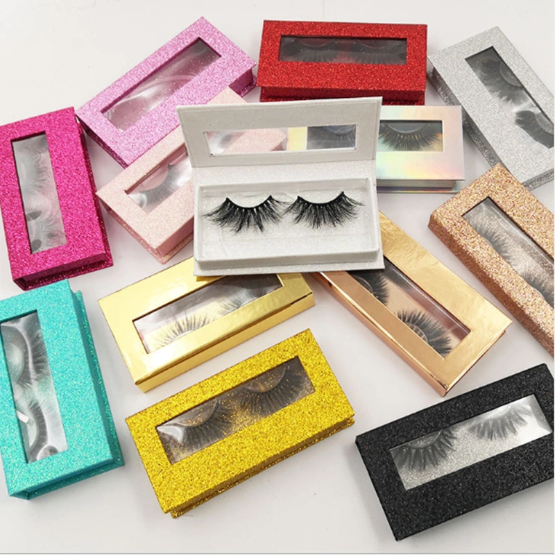 Wholesale Real 3D Mink False Eyelashes Full Strip Natural Eyelashes with Private Label