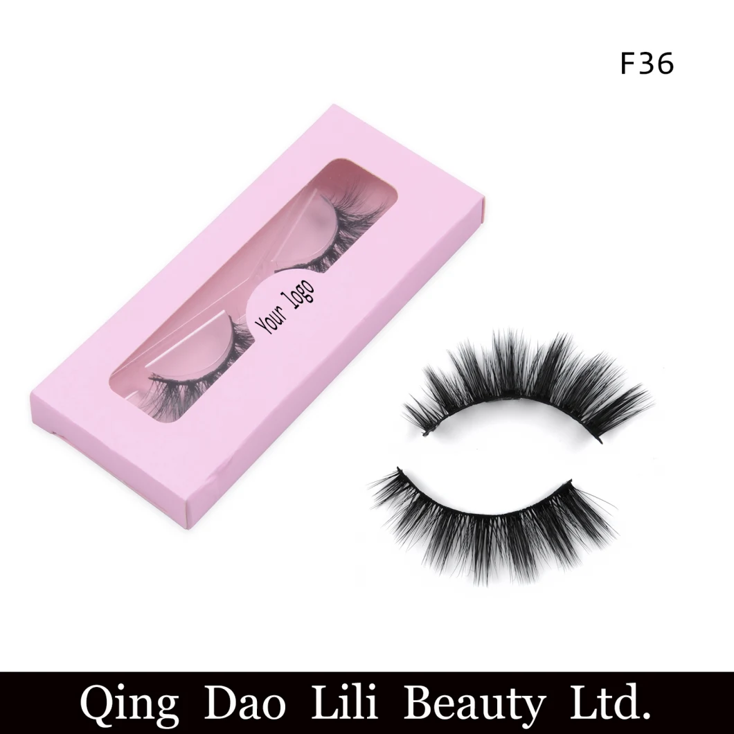 Handcrafted Top Quality Cruelty-Free 3D Synthetic Faux Mink Eyelashes 3D Mink Lashes
