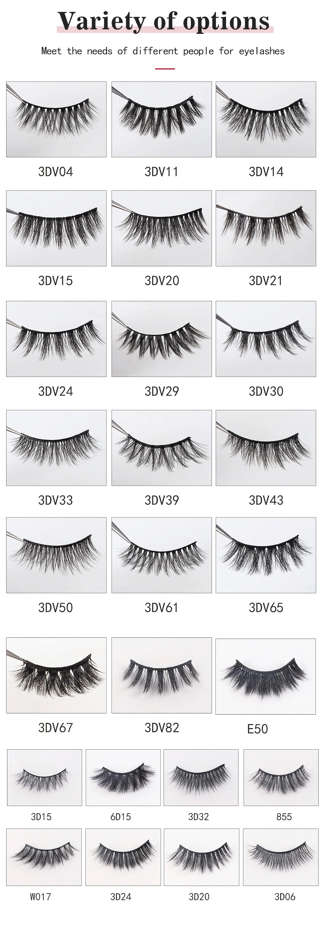 3D Faux Mink Eyelashes Extension Wholesale Free Sample Silk False Eyelashes Vendor