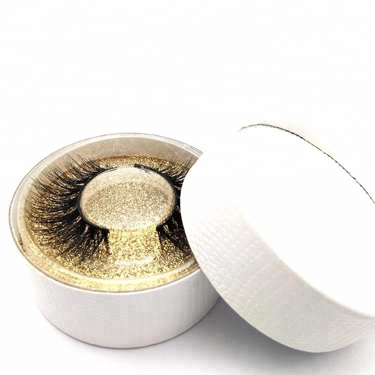 New 3D Mink Fasle Eyelash with Custom Boxes 100% 5D Handmade Mink False Eyelashes