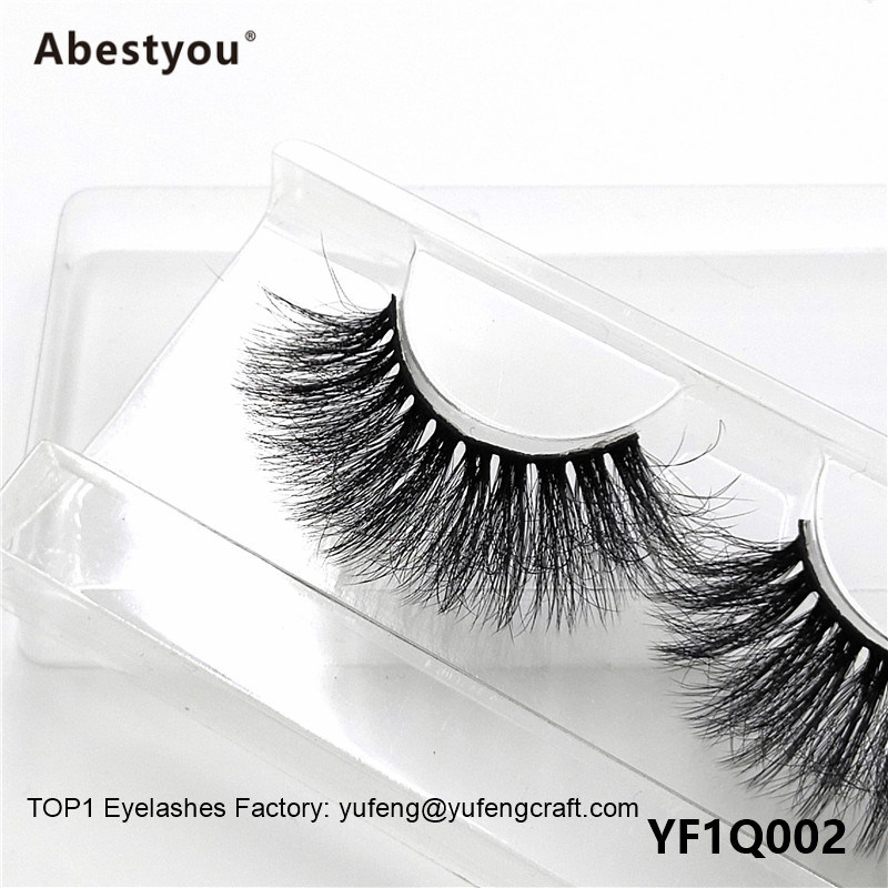 Abestyou Natural Faux Wispy Fake Mink Eyelashes Fake Eyelashes