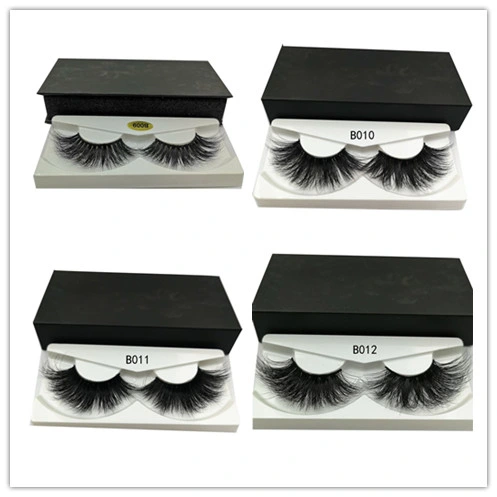Wholesale Factory 5D Eyelashes Mink Strip Cotton Lashes Natural Volume (25mm Hot Sale Lash)