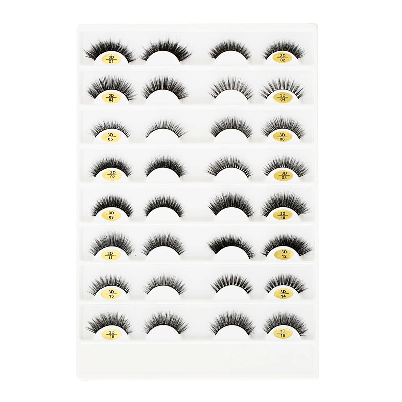 Magnetic Eyelashes Private Label 3D Faux Mink Magnetic Eyelashes Extensions Magnetic Eyeliner Eyelashes Suit