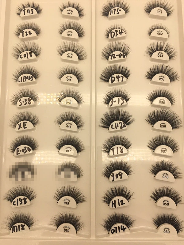 Wholesale Cruelty Free 25mm Faux Mink Full Strip Synthetic Hair Eyelashes Lashes False Eye Lashes