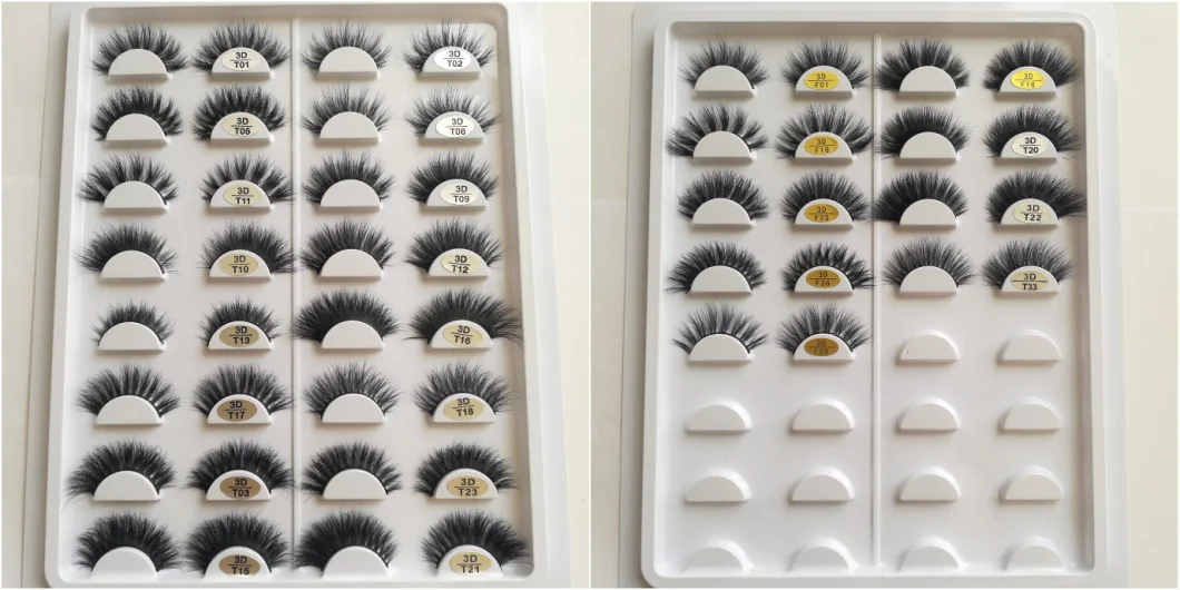 Custom Packaging Eyelash Manufacturer Wholesale 3D Mink Fur Eyelashes