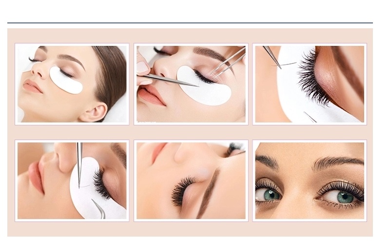 3D~10d False Eyelash Long Stem Premade Russian Volume Fake Eyelashes Extension for Makeup