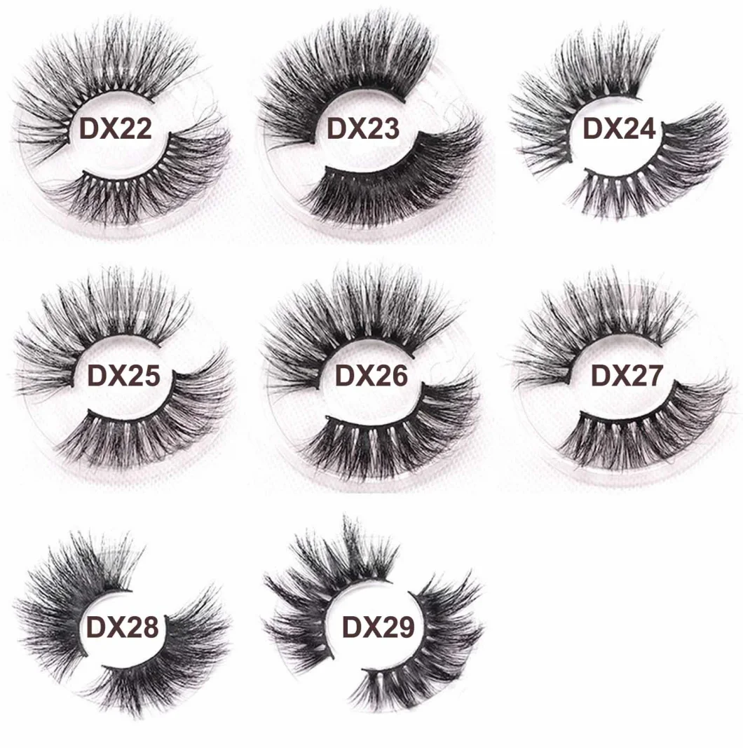 Cruelty Free Real Mink Lashes with Customized Packaging for Eye Lashes