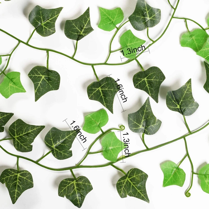 14 Pack 98FT Artificial IVY Garland, Vines Garland Fake IVY Vine IVY Garland Fake Plants Hanging Vine Plant for Wedding Party Garden Wall Decoration