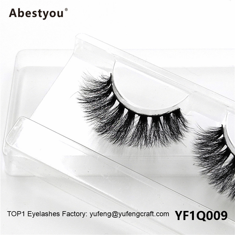 Abestyou Natural Faux Wispy Fake Mink Eyelashes Fake Eyelashes