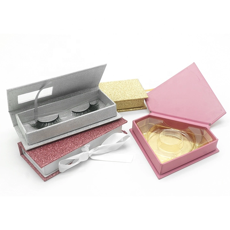 New 3D Mink Fasle Eyelash with Custom Boxes 100% 5D Handmade Mink False Eyelashes