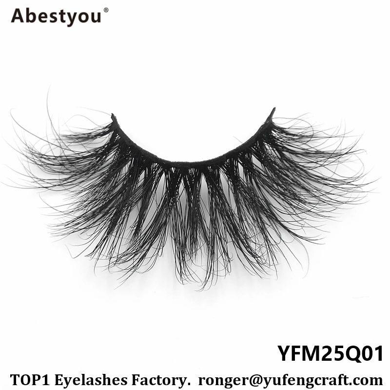 Abestyou Wholesale Cruelty Free 3D Mink Eyelashes Private Label Eyelash Box Pink Glitter Custom Eyelash Packaging